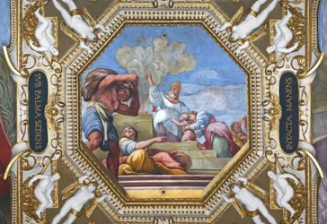 Interior de la Madonna della Ghiara, Reggio Emilia, Emilia-Romaña, Italia